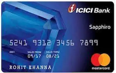 ICICI-Sapphiro Credit Card