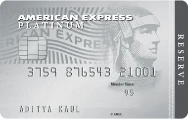AMEX Platinum Reserve Credit card